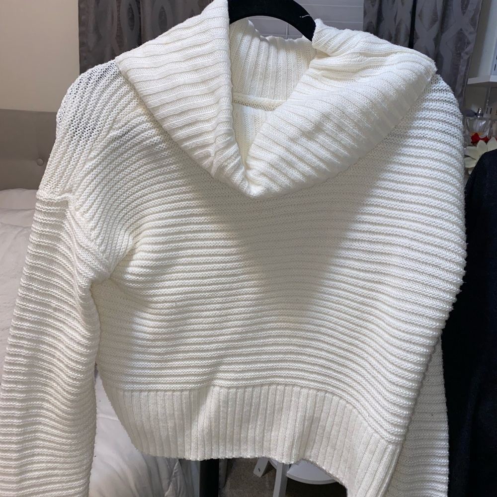 White sweater